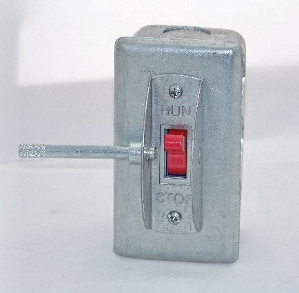 PIT STOP SWITCH WITH LOCKOUT PIN