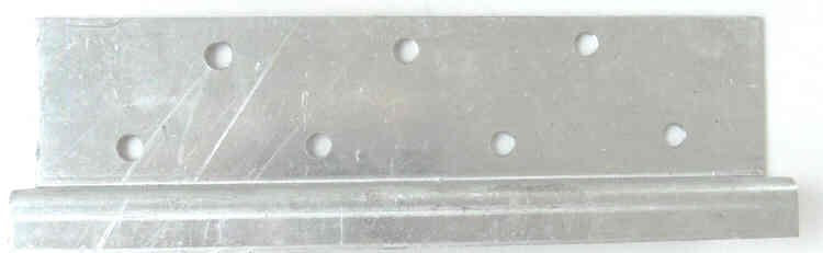 STANDARD 'Z' BRACKET, 8 INCH, 3/4 OFFSET, 3/16 STEEL WITH SCREWS