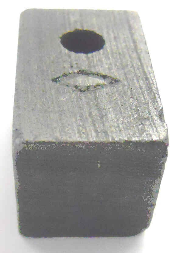 CONTACT, CARBON, 5/8 SQUARE X 1 1/32. OTIS # 154C1