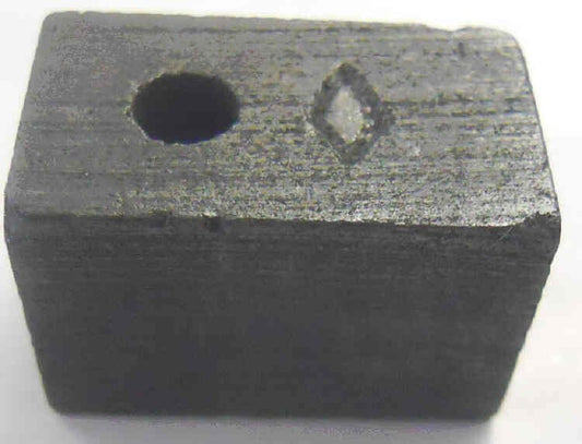CONTACT, CARBON, 5/8 SQUARE X 1 1/32. OTIS # 154C1