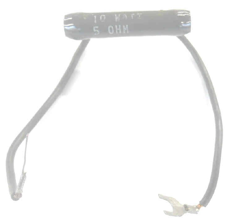 RESISTOR, 5 OHM, 10 WATT, TINNED LEADS
