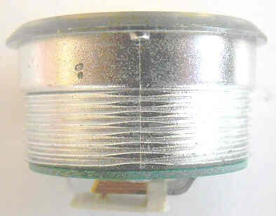 MICRO-MOTION III BUTTON, BRASS, FLAT FINISH, NON LITE UP, OTIS # AAA23500AK33