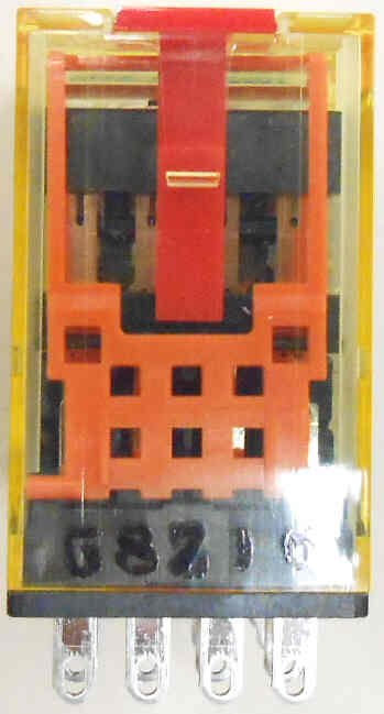 IDEC 4PDT ICE CUBE RELAY, 110-120 VAC, IDEC # RU4S-M-A110