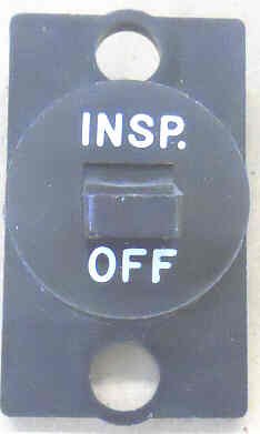 BEZEL, BLACK, TOGGLE, ENGRAVED INSPECTION