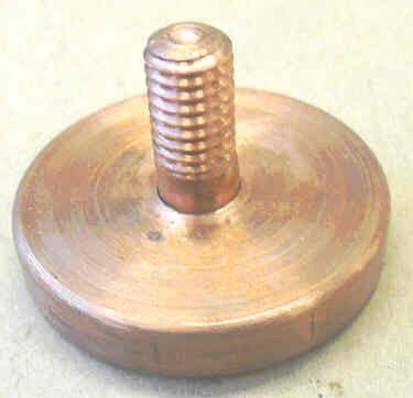 CONTACT, COPPER, 1 1/4 X 1/4, STEM 3/4 X 3/8 O. THOMPSON #M-33-2