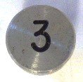 BUTTON, 7/8 DIAMETER, SPECIFY MARKING