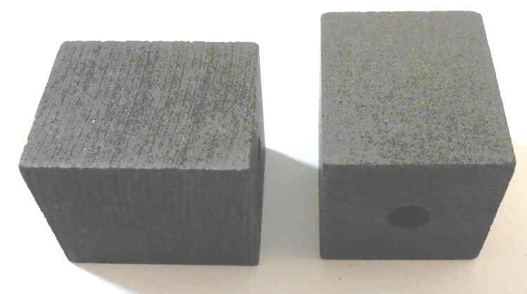 CONTACT, METAL GRAPHITE, 5/8 X 5/8 X 3/4 6-32 HOLE WESTINGHOUSE # K4495H03