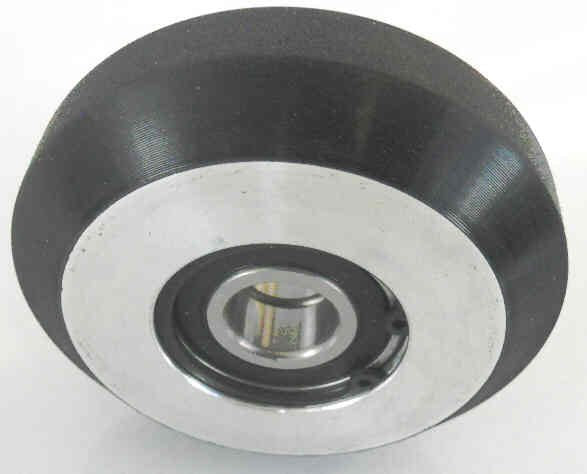 WHEEL, ROLLER GUIDE, COUNTERWEIGHT, FACE, 3 1/2 DIAMETER, .6693 BEARING