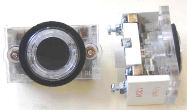 BUTTON, COMPLETE AS SHOWN 7069 SERIES, GAL TYPE BASE OTIS # 70696Y1