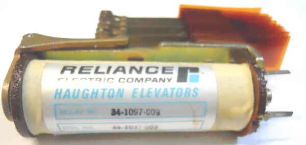 RELAY, TELEPHONE TYPE, HAUGHTON # 33-1097-009 WITH COIL 44-1032-003