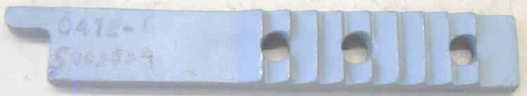 STOP, SILL, ADJUSTABLE SECTION PEELLE # 0412-L