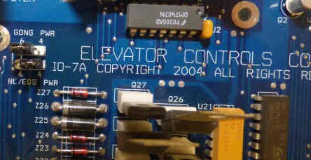 BOARD, CIRCUIT, ELEVATOR CONTROLS (CA) # 10-7A-900-STD