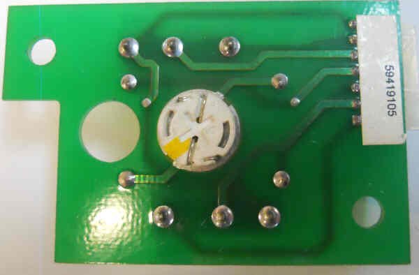 BOARD, CIRCUIT, PUSHBUTTON WITH LED ARRAY ERM # 59419105