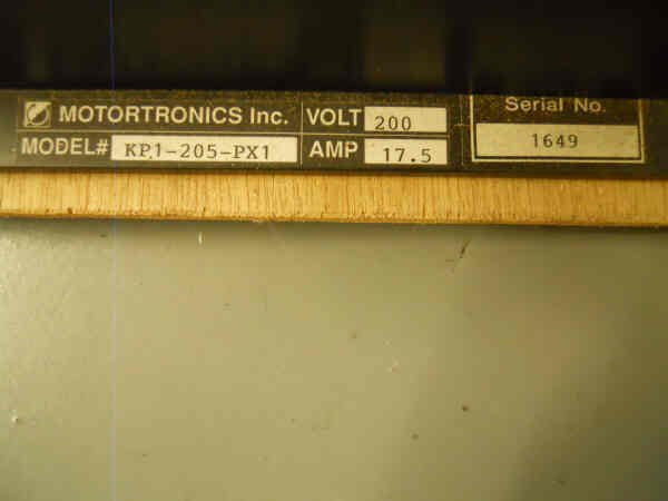 BOARD, CIRCUIT, ASSEMBLY, TEST, MOTORTRONICS KP1-205-PXI