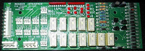 BOARD, CIRCUIT, READER INTERFACE, SAVARIA, SCL # 772343-REV 002