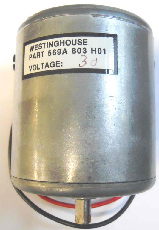 TACH GENERATOR, 30VDC, 1800 RPM, WESTINGHOUSE # 569A803H01