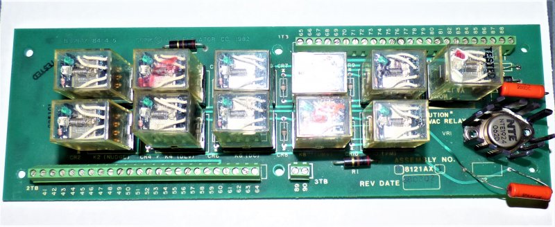 BOARD, CIRCUIT, LRV RELAY BOARD OTIS # A8121AX1