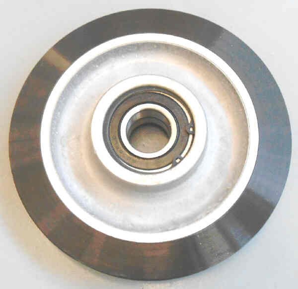 WHEEL, ROLLER GUIDE, 6 1/2 O.D. X 1 1/4 FACE, .9843 I.D.