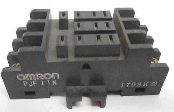 BASE, RELAY, 11 BLADE, 3PDT, KUP TYPE OMRON PJF11N
