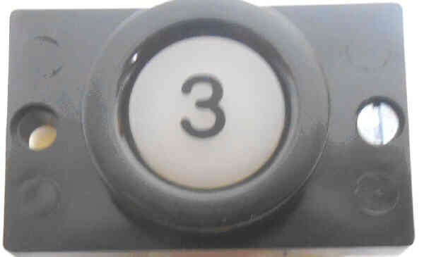 BUTTON, COMPLETE AS SHOWN, SPECIFY MARKING & BULB VOLTAGE