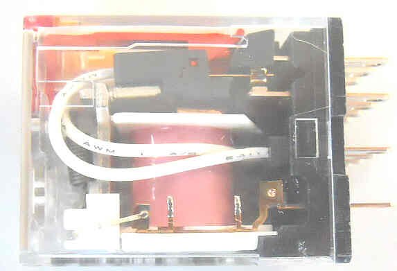 RELAY, ICE CUBE, POWER, 4PDT, 24 VAC, NEON OMRON MY4IN 24AC