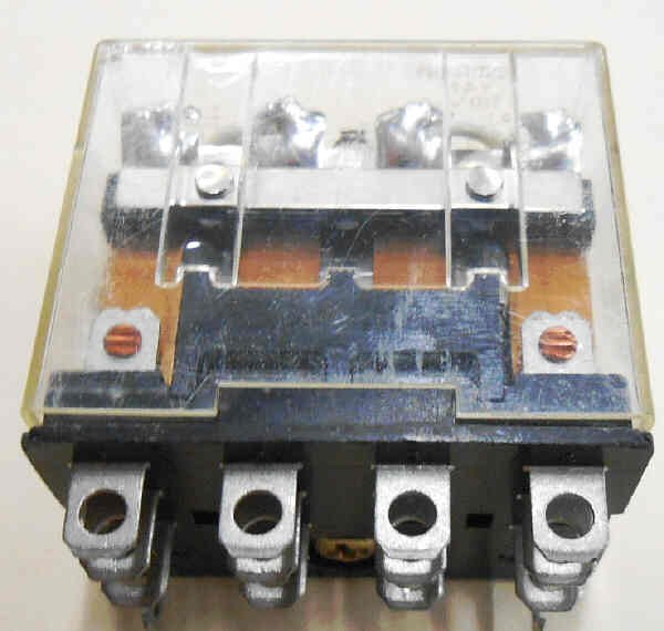 RELAY, POWER, MINIATURE, 4PDT, 120 VAC, NEON, OMRON LY4N-120AC