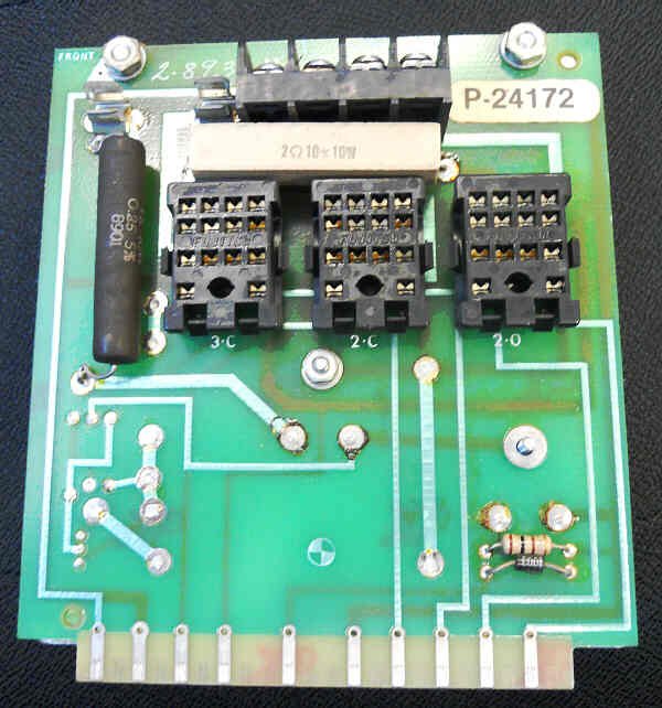 BOARD, CIRCUIT, POWER, WITH 3 RELAYS MONTGOMERY #P-24172