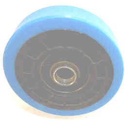 ROLLER, STEP WITH HUB & NUT 4 DIA. X 7/8 WIDE KONE USP29864