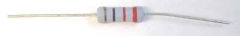 RESISTOR, 1000 OHM, 1 WATT, TINNED LEADS