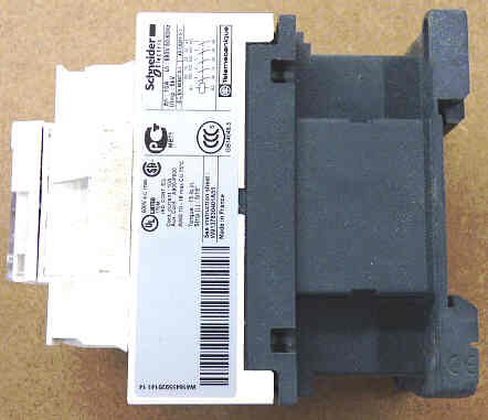 RELAY, TELEMECANIQUE , 200 VAC, TeSys D IEC CONTROL, TM # CAD50L7