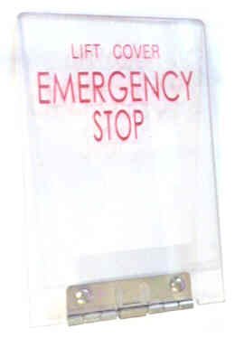 COVER. EMERGENCY STOP SWITCH, HINGED, AS SHOWN KONE# 28975