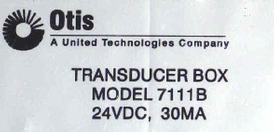TRANSDUCER, LVDT, 24 VDC OTIS # 7111B1