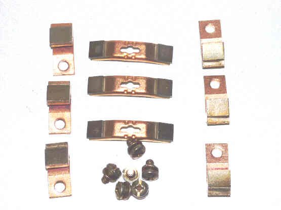 KIT, CONTACT, SILVER TIPPED, 3 POLE, SIZE 3 SQUARE D # 9998SL7