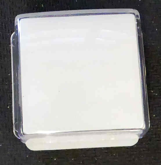 CAP, BUTTON, DESIGNER. WHITE, BLANK ADAMS # AD-AS472W-BL