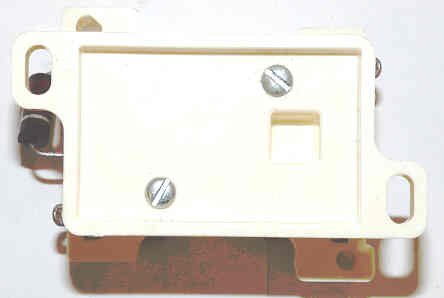BASE, BUTTON, A LINE, COMPLETE AS SHOWN, WESTINGHOUSE # 630B899G02