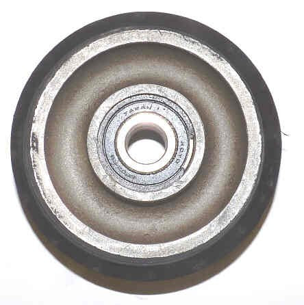 WHEEL, ROLLER GUIDE 4 1/2 DIA. FACE 13/16, .6693, I.D. WEST. # M5594-G02
