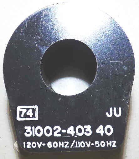 COIL, SET OF 2, HOIST CONTACTOR, 115 VAC, 60HZ SQUARE D 31002-403 40