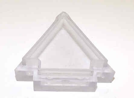 ARROW, FROSTED, LEXAN, 2 1/2 H, TRAVELING HALL LANTERN WESTINGHOUSE # K6420-1