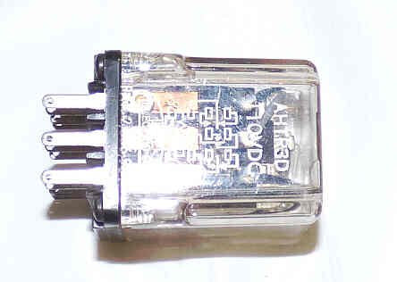 RELAY. 110 VAC. 3PDT, 11 PIN (NOT KUP STYLE) LINE # AHTR-3A-120VAC