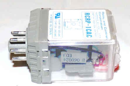RELAY, SPDT, 24 VAC, 8 PIN OCTAL BASE, RELAY & CONTROL # RCRP1CAC24