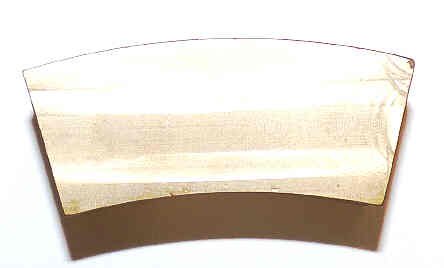 WIPER, OIL, MACHINED BRONZE, (2) TAPPED HOLES WESTINGHOUSE # 322C062H02