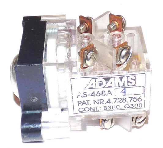 SWITCH, KEYED, WITH KEYS ADAMS # AS-468A4