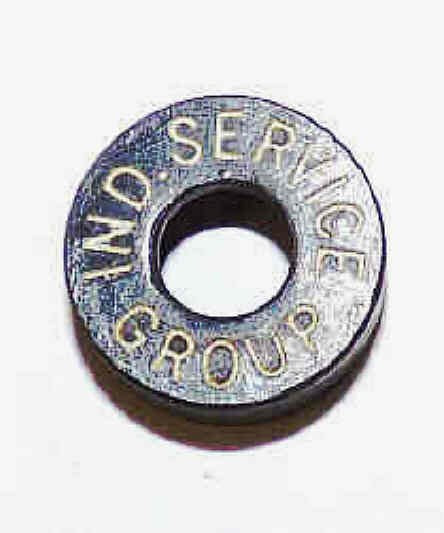 COLLAR, SWITCH, KEYED OR TOGGLE, BLACK, MARKED IND. SERV. GROUP OTIS # 239J4