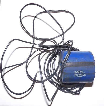 COIL, VALVE, UV-7 & UB-V-7BC VALVES, 208VAC, 102 OHM EECO # S652L
