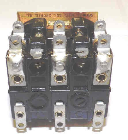 RELAY, GENERAL PURPOSE, 3PDT, 230 VAC OHMITE # DOX-61T