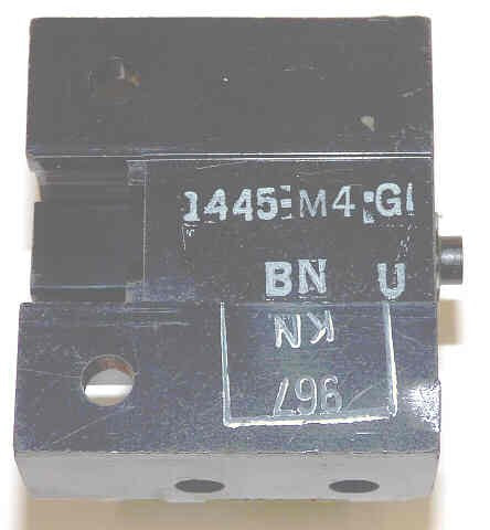 BLOCK, CONTACT, N.O. / N.C. CONTACTS SQUARE D # 1445-M4-G1