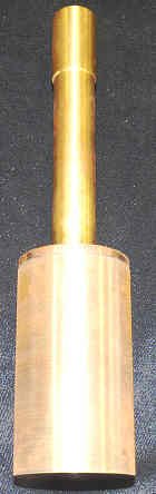 PLUNGER, BRAKE, STEEL WITH TURNED BRASS SHAFT WESTINGHOUSE # 144A523G01