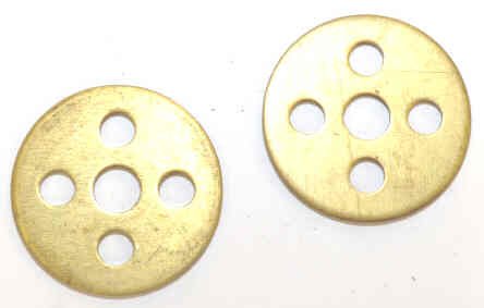 WASHER, BRASS, SPECIAL SECURITY # 6A6-1511