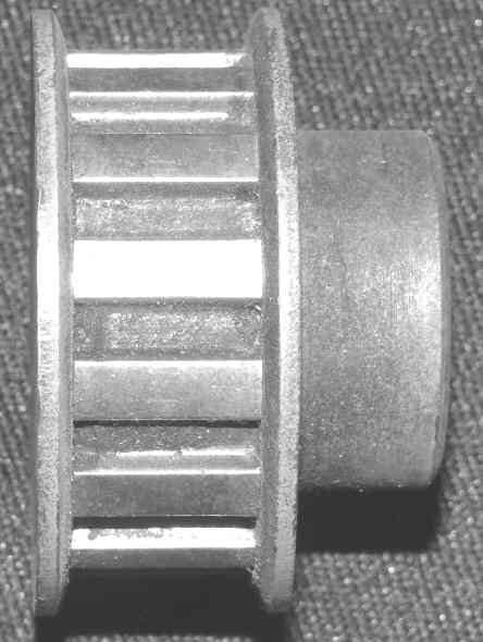 PULLEY, MOTOR, DOOR, FOR 1/2 TIMING BELT WESTINGHOUSE # 216B548H02