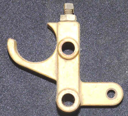 ROCKER. RELEASE, BRASS, USED WITH OLD MO SERIES INTERLOCK RELEASE ASSEMBLIES